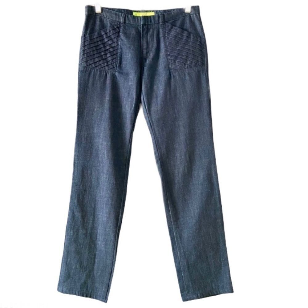 Joe’s Jeans Pleated Pocket Straight Fit Jeans
